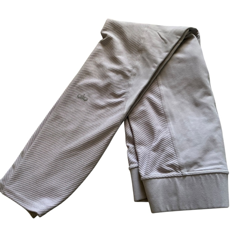 Alo yoga textured tights high rise violet size small #87370